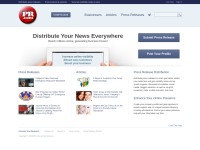 Desktop screenshot for pr.com