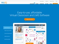 Desktop screenshot for wiziq.com