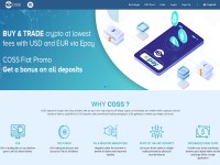 Desktop screenshot for coss.io