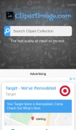 How 123clipartpng.com looks like on a mobile device such as an iPhone.