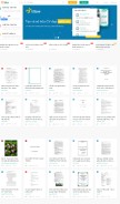 How 123doc.org looks like on a mobile device such as an iPhone.
