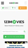 How 123movies.domains looks like on a mobile device such as an iPhone.