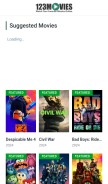 How 123movies.net.tr looks like on a mobile device such as an iPhone.