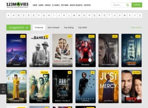 How 123movies4u.fun looks like on a tablet such as an iPad.