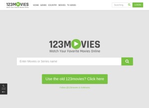 How 123moviesfull.me looks like on a tablet such as an iPad.
