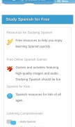 How 123teachme.com looks like on a mobile device such as an iPhone.