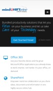 How 123together.com looks like on a mobile device such as an iPhone.