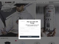 Desktop screenshot for xlarge.com