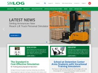 Desktop screenshot for simlog.com