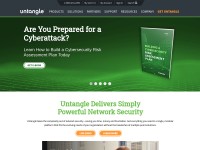 Desktop screenshot for untangle.com