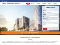 Desktop screenshot for goldengrandegreaternoida.com