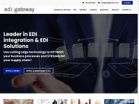 Desktop screenshot for edigateway.com