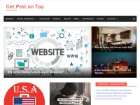 Desktop screenshot for getposttop.com