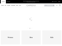 Desktop screenshot for capezio.com