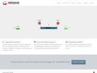Desktop screenshot for mxsave.com