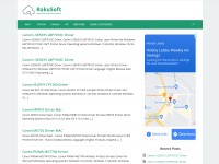 Desktop screenshot for rakurakusoft.com
