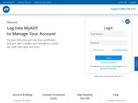 Desktop screenshot for myadt.com