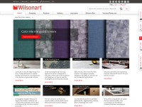 Desktop screenshot for wilsonart.com