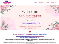 Desktop screenshot for srgholiday.com