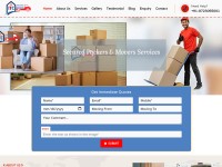 Desktop screenshot for itcpackersmovers.in