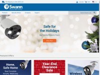 Desktop screenshot for swann.com