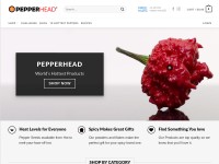 Desktop screenshot for pepperhead.com