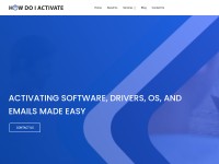 Desktop screenshot for howdoiactivate.com