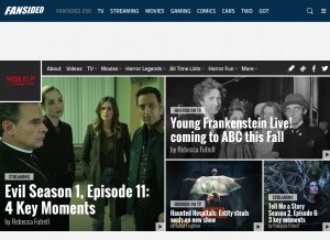 How 1428elm.com looks like on a tablet such as an iPad.