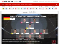 Desktop screenshot for bundesliga.com