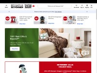 Desktop screenshot for bedbathandbeyond.ca