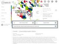Desktop screenshot for charite.de