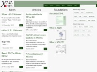 Desktop screenshot for xml.com