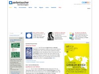 Desktop screenshot for perlentaucher.de