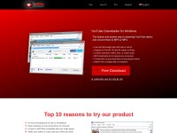 Desktop screenshot for youtubedownloader.com