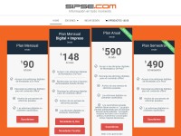 Desktop screenshot for suscripciones.sipse.com