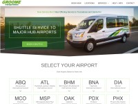 Desktop screenshot for groometransportation.com