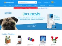 Desktop screenshot for entirelypets.com