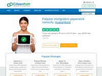 Desktop screenshot for citizenpath.com