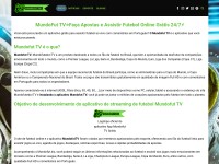 Desktop screenshot for mundofut.biz