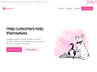 Desktop screenshot for helpdocs.io