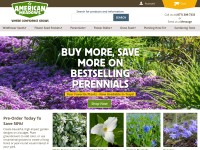 Desktop screenshot for americanmeadows.com
