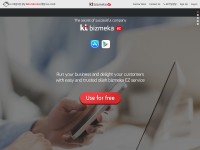 Desktop screenshot for bizmeka.com