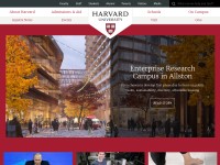 Desktop screenshot for harvard.edu