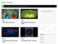 Desktop screenshot for storynstatus.com
