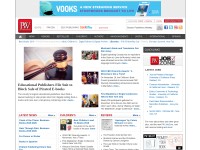Desktop screenshot for publishersweekly.com