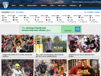 Desktop screenshot for pac-12.com