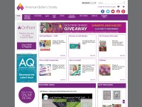 Desktop screenshot for americanquilter.com
