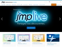 Desktop screenshot for jmp.com