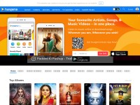 Desktop screenshot for hungama.com