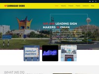 Desktop screenshot for zarmadadsigns.com